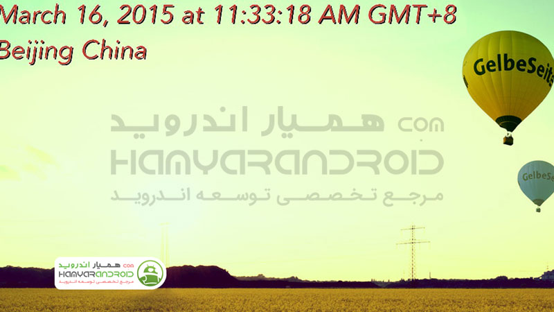 دانلود برنامه ثبت زمان ومکان در روی فیلم و عکس Timestamp Camera برای اندروید