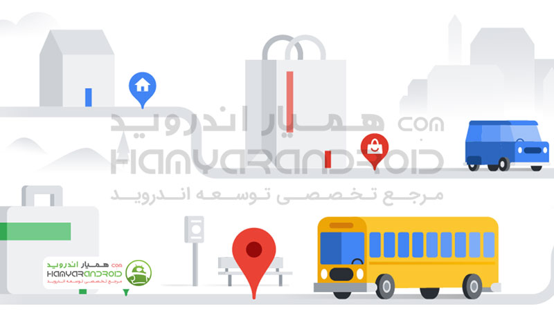 دانلود برنامه گوگل مپ گو نسخه کم حجم Google Maps Go برای اندروید