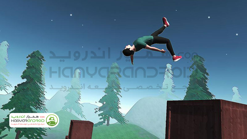 دانلود بازی پرش پارکور Parkour Flight برای اندروید