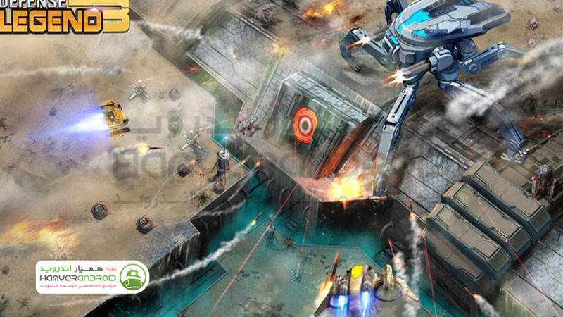 دانلود بازی اسطوره دفاع 3 Defense Legend برای اندروید مود شده