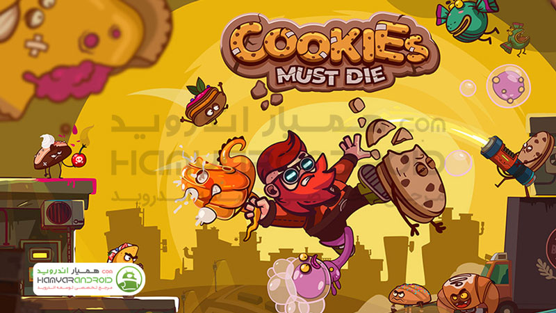 دانلود بازی کوکی ها باید بمیرند Cookies Must Die برای اندروید مود شده