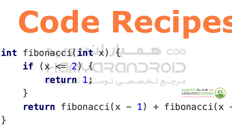 دانلود برنامه آموزش زبان برنامه نویسی جاوا Java Recipes برای اندروید