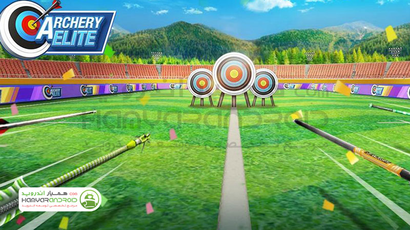 دانلود بازی تیراندازی با کمان Archery Elite مود شده برای اندروید