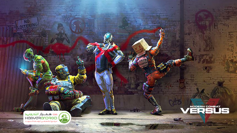 دانلود بازی Modern Combat Versus مدرن کامبت 6 برای اندروید