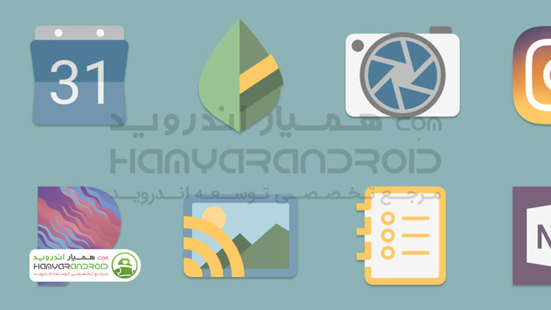 دانلود برنامه بلوتوم آیکون پک Blutum Icon Pack برای اندروید