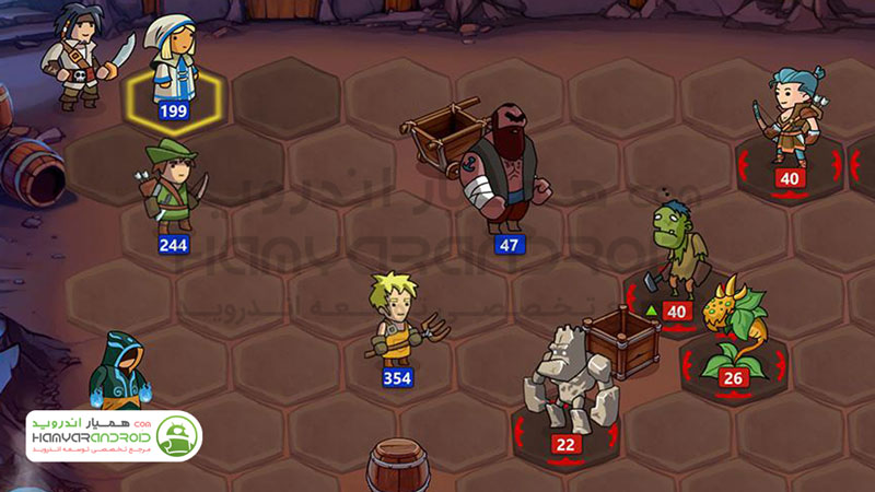 دانلود بازی Braveland Heroes قهرمان سرزمین شجاع برای اندروید