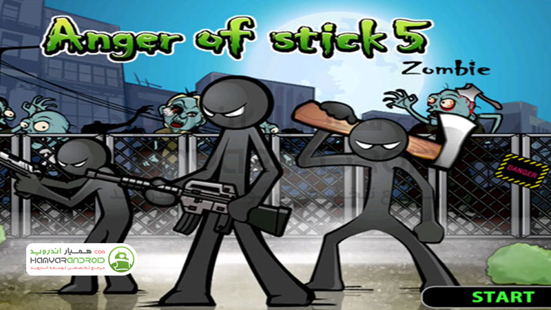 دانلود بازی خشم آدمک 5 Anger of stick برای اندروید