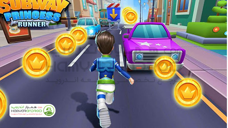 دانلود بازی Subway Princess Runner دونده مترو برای اندروید