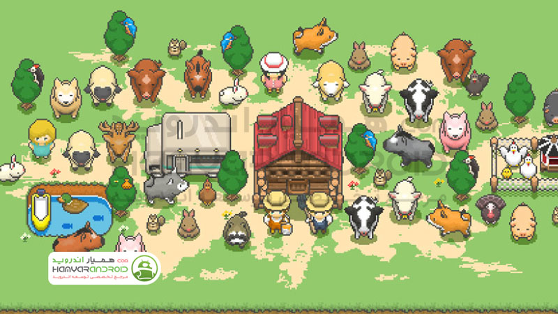 دانلود بازی مزرعه داری Tiny Pixel Farm برای اندروید