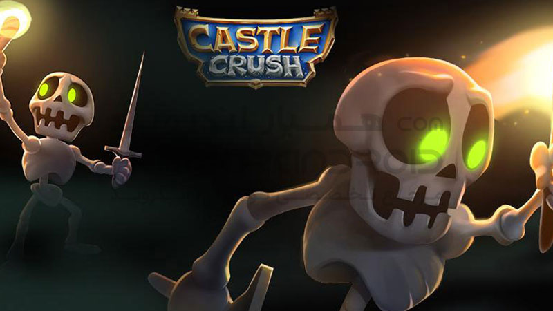 دانلود بازی حمله به قلعه Castle Crush با پول بی نهایت برای اندروید