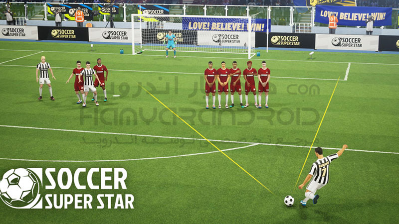 دانلود بازی Soccer Super Star مود شده برای اندروید + مود شده
