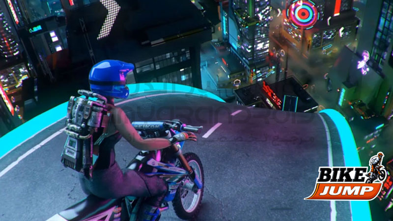 دانلود بازی Bike Jump پرش موتور برای اندروید + مود شده