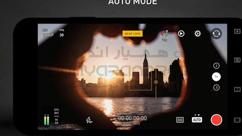 دانلود برنامه Protake دوربین فیلمبرداری سینمایی برای اندروید + نسخه حرفه ای