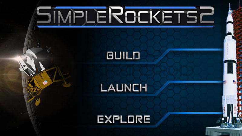 دانلود بازی SimpleRockets 2 ساخت موشک برای اندروید
