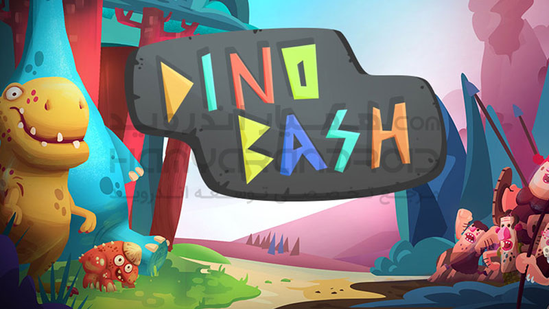 دانلود بازی Dino Bash دفاع دایناسورها برای اندروید + مود شده