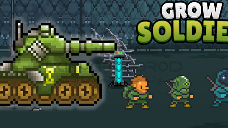 دانلود بازی Grow Soldier پرورش سرباز برای اندروید + مود شده