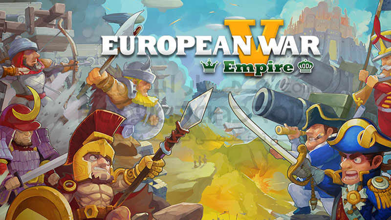 دانلود بازی جنگ اروپا 5 European War برای اندروید + مود شده