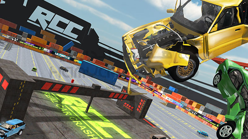 دانلود بازی RCC Real Car Crash تصادفات واقعی برای اندروید + مود شده