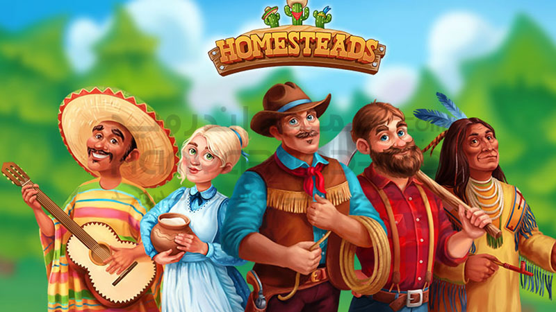 دانلود بازی Homesteads مزرعه رعیت برای اندروید + مود شده