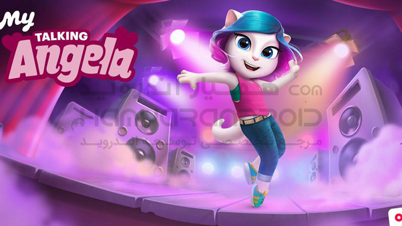دانلود بازی My Talking Angela صحبت با آنجلا برای اندروید + مود شده