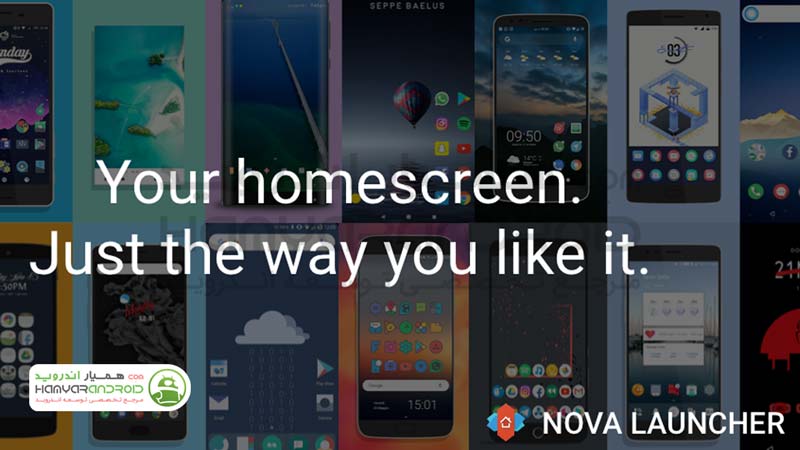دانلود لانچر عالی نوا Nova Launcher برای اندروید
