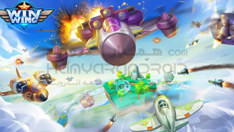 دانلود بازی WinWing بال های برنده برای اندروید + مود شده