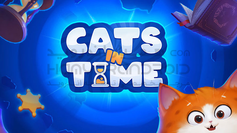 دانلود بازی Cats in Time سفر گربه ها در زمان برای اندروید + مود شده
