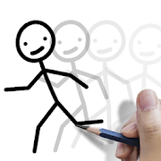 ساخت انیمیشن استیکمن - Stickman draw animation - طراحی انیمیشن