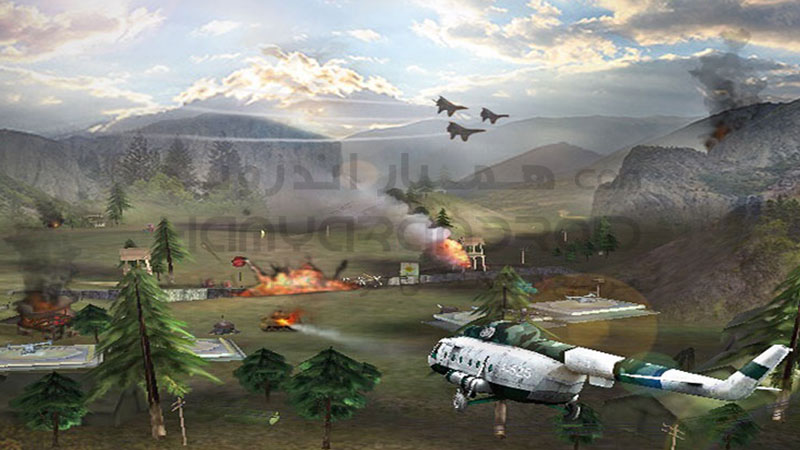 دانلود بازی Gunship Strike 3D حمله هلیکوپتر برای اندروید + پول بی نهایت