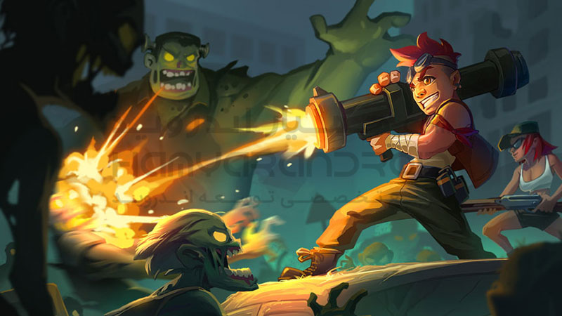 دانلود بازی Zombie Idle Defense دفاع زامبی ها برای اندروید + مود شده