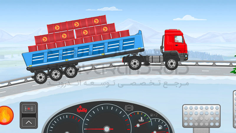 دانلود بازی Trucker Real Wheels رانندگی با ماشین سنگین برای اندروید + مود شده