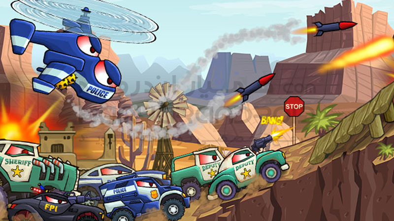 دانلود بازی ماشین نابود کن Car Eats Car 3 پول بی نهایت