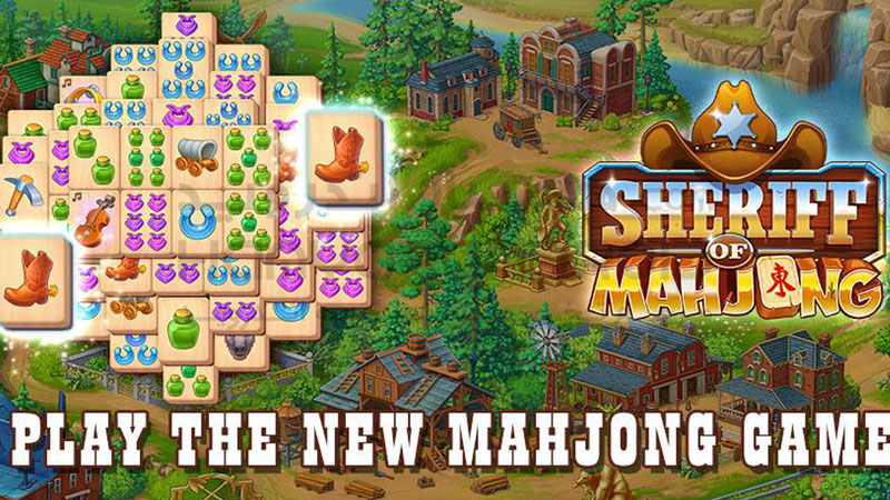 دانلود بازی Sheriff of Mahjong برای اندروید + مود شده