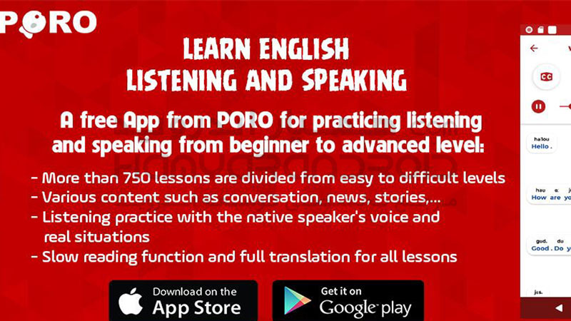 دانلود برنامه آموزش زبان انگلیسی از صفر تا صد رایگان Learn English برای اندروید