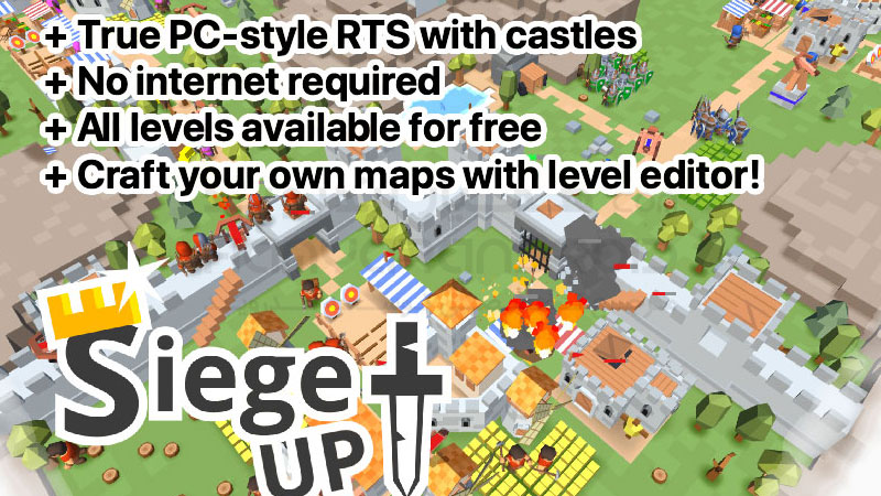 دانلود بازی RTS Siege Up برای اندروید + مود شده