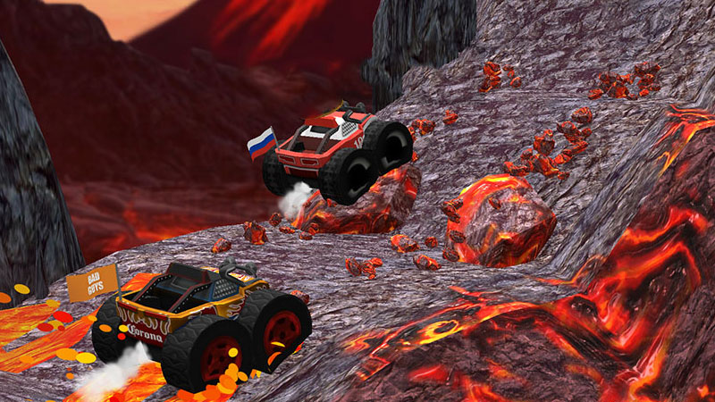 دانلود بازی بالا رفتن از صخره با ماشین Rock Crawling برای اندروید + مود شده