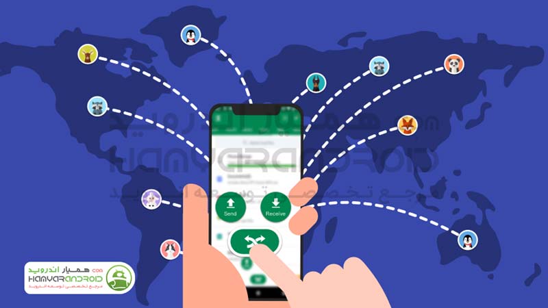 دانلود برنامه اشتراک گذاری اطلاعات Xender  برای اندروید