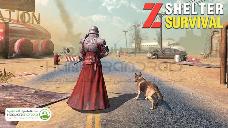 بازی اکشن تنها در جزیره Z Shelter Survival Games اندروید