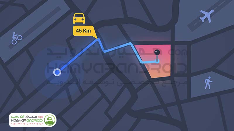 اپلیکیشن جی پی اس جعلی Fake GPS Location اندروید