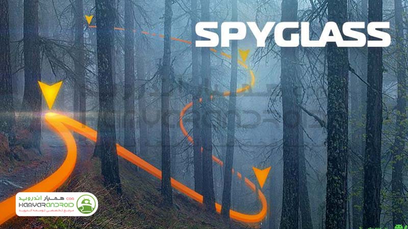 دانلود برنامه اسپای گلس جی پی اس و ناوبری Spyglass برای اندروید