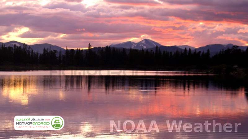 دانلود برنامه نوا ودر NOAA Weather پیش بینی آب و هوا برای اندروید