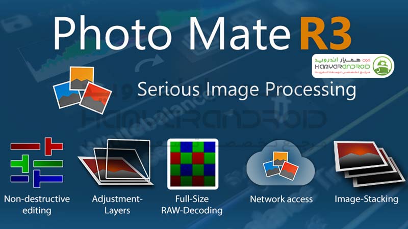 دانلود برنامه قدرتمند ویرایش تصاویر Photo Mate R3 برای اندروید