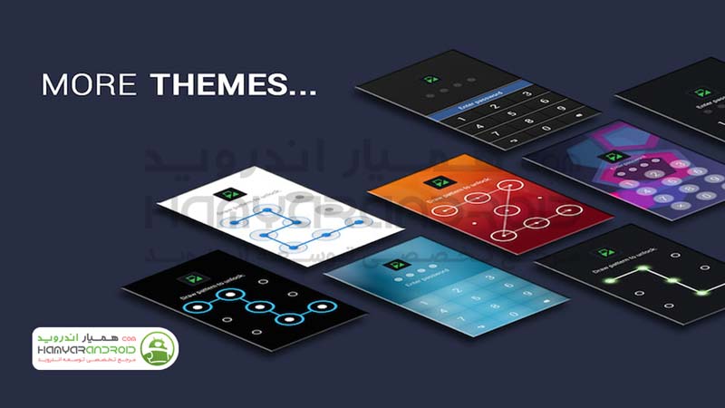 دانلود برنامه گذاشتن قفل روی همه بخش های اندروید Lockdown AppLock