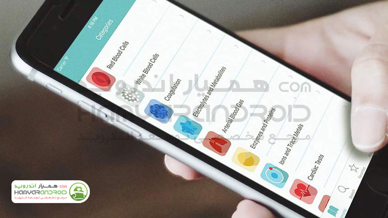 دانلود برنامه تشخیص آزمایش های پزشکی Medical Lab Tests برای اندروید